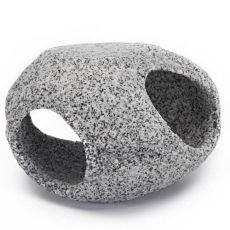 Dekoracija - kamnito zatočišče, granit, 10,2 cm