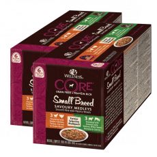 Wellness CORE Dog Small Breed Farm selection 2 x (6 x 85 g)