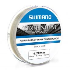 Shimano Monofilament Technium Invisitec siva 300m 0,205mm