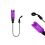 Indikator z verižico Delphin ChainBLOCK Viola