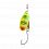 DAM Effzett Singlehook Spinner 2/4g Green