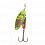 DAM Effzett Predator Spinner 0/3g Reflex Red