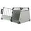 Trixie Aluminijast transportni boks za pse za avto M 53 x 61 x 74 cm