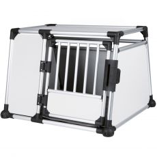 Aluminijast avtomobilski boks za pse – 93 x 65 x 81 cm