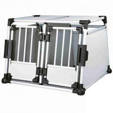Aluminijast avtomobilski boks za pse – 95 x 69 x 88 cm