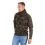 Majica z visokim ovratnikom Khaki/Camo High Neck Small