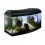 Akvarij STARTUP 60 LED Expert 10W - upognjen - črn 