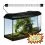 Akvarij STARTUP 60 LED Expert 10W - upognjen - črn 