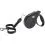 Povodec Amigo Small do 15 kg - 5 m vrvica, črn
