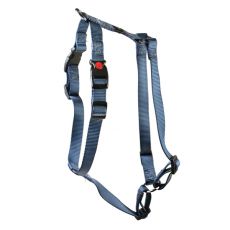 Pasja oprtnica, najlonska - siva, 36-44 cm