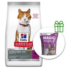 Hill's Science Plan Feline Sterilised Cat Adult Duck 10 kg + stelja BREZPLAČNO