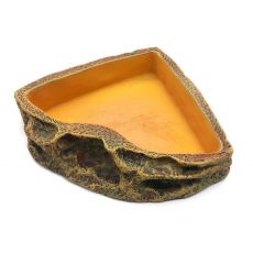REPTILE NOVA Kotna skleda za pitje 19 x 14 x 3 cm