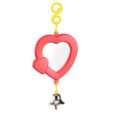 Igrača za ptice z ogledalom 15,5 cm