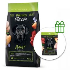 Fitmin FOR LIFE Adult 12 kg + Fitmin For Life Rings BREZPLAČNO