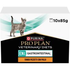 Purina Pro Plan Veterinary Diets Feline – EN St/Ox Gastrointestinal Chicken 10 x 85 g
