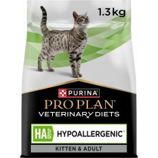 Purina Pro Plan Veterinary Diets Feline - HA St/Ox Hypoallergenic 1,3 kg