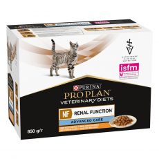 Purina Pro Plan Veterinary Diets Feline – NF Renal Function Chicken 10 x 85 g