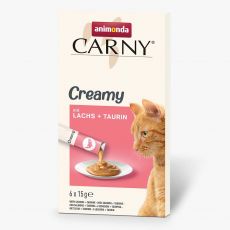 Animonda Carny Adult Creamy - losos in tavrin 6 x 15 g