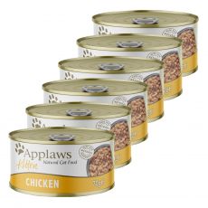 Applaws Kitten - konzerva hrane s piščancem za mačje mladiče, 6 x 70g