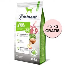 Eminent Lamb & Rice High Premium 15 kg + 2 kg BREZPLAČNO