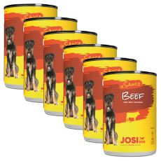 JOSIDOG Beef In Sauce 6 x 415 g