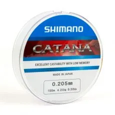 Shimano Line Catana 150m 0.185mm 3.4kg Grey