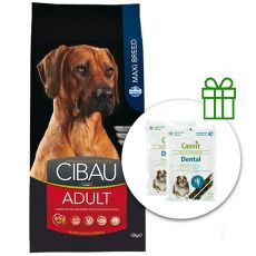 Pasja hrana Farmina MO SP CIBAU ADULT MAXI 12 kg + 2 x priboljški BREZPLAČNO