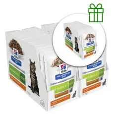Hill's Prescription Diet Feline Metabolic 12 x 85 g, 2+1 BREZPLAČNO