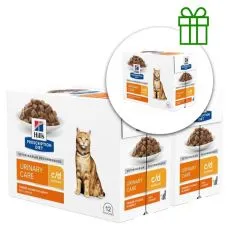 Hill's Prescription Diet Feline c/d MultiCare Chicken 12 x 85 g, 2+1 BREZPLAČNO