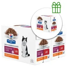 Hill's Prescription Diet Feline i/d AB+ chicken 12 x 85 g, 2+1 BREZPLAČNO