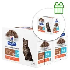 Hill's Prescription Diet Feline Early Stage Kidney Care k/d Chicken 12 x 85 g, 2+1 BREZPLAČNO