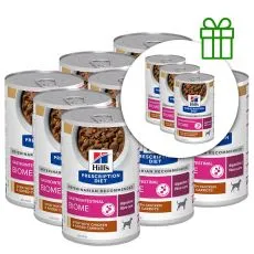 Hill's Prescription Diet Gastrointestinal Biome Chicken 354 g, 9+3 BREZPLAČNO