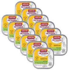 Animonda Integra Protect Cat Sensitive - puran 12 x 100 g