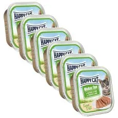 Happy Cat Minkas DUO Pat&eacute; perutnina in jagnjetina 6 x 100 g
