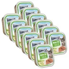 Happy Cat Minkas DUO Pat&eacute; perutnina in jagnjetina 12 x 100 g