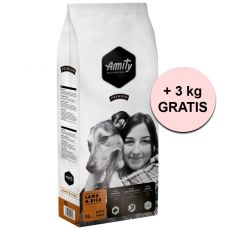 Amity Premium Lamb and Rice 15 kg + 3 kg BREZPLAČNO