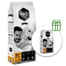 Amity Premium Iberian Pork and Rice 15 kg + 3 kg BREZPLAČNO