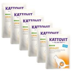 Kattovit Urinary vrečka - puran 6 x 85 g