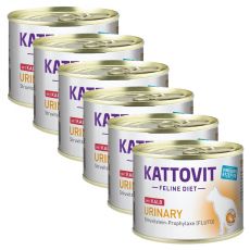Kattovit Urinary konzerva - teletina 6 x 185 g
