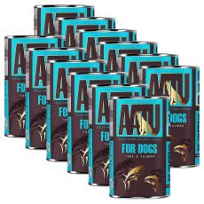 AATU For Dogs Tuna & Salmon 12 x 400 g