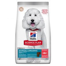 Hill's Science Plan Hypoallergenic za srednje velike odrasle pse z lososom 2,5 kg