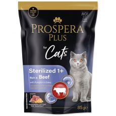 Prospera Plus Sterilized 1+ Beef & Pumpkin vrečka 85 g