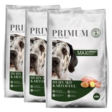 Primum Adult Soft Maxi piščanec s krompirjem 3 x 5 kg