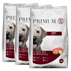 Primum Adult Soft jagnjetina s krompirjem 3 x 5 kg