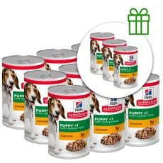 Hill's Science Plan Canine Puppy Chicken 370g, 9+3 BREZPLAČNO