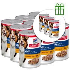 Hill's Science Plan Mature Adult 7+ Chicken 370 g, 9+3 BREZPLAČNO