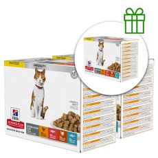 Hill's Science Plan Feline Young Adult Sterilised Chicken & Fish & Trout & Turkey 12 x 85 g, 2+1 BREZPLAČNO