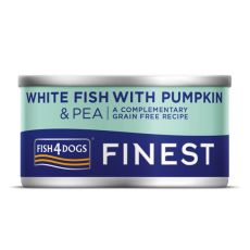 FISH4DOGS Finest White Fish with Pumpkin 85 g