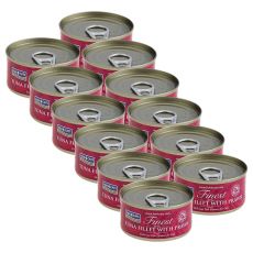 FISH4CATS Finest Tuna Fillet with Prawn 12 x 70 g