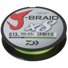 Daiwa J-Braid X8 0.06mm-150m chartreuse
